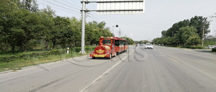 Battery tourist train 