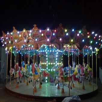 24 seats luxury carousel ride -