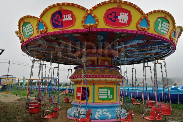 Adults flying chair ride