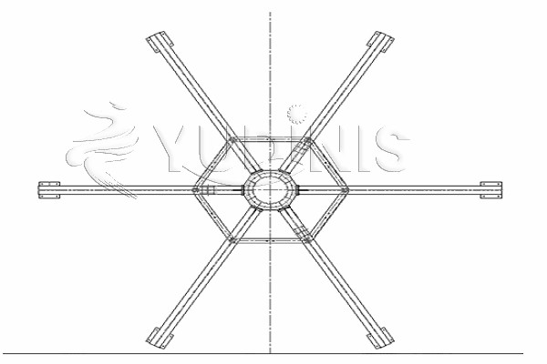 38-seat double-decker carousel chassis