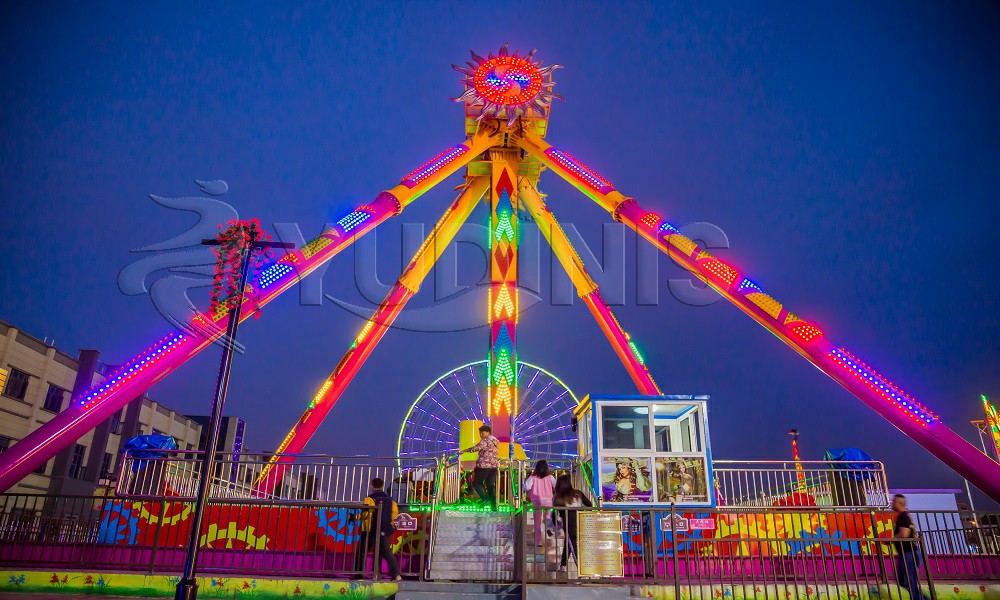 outdoor pendulum swing ride